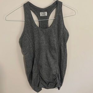 ✅🛑 SOLD- Athleta Style #643266 Fastest Track Racerback Tank Size M Gray